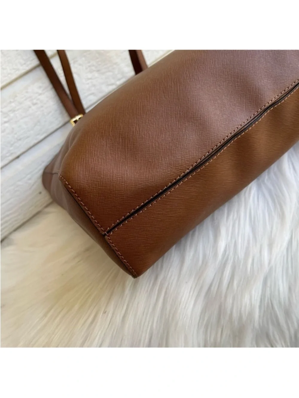 MICHAEL KORS Acorn Jet Set North South Laptop Work Tote Selma Raven - Picture 4 of 12